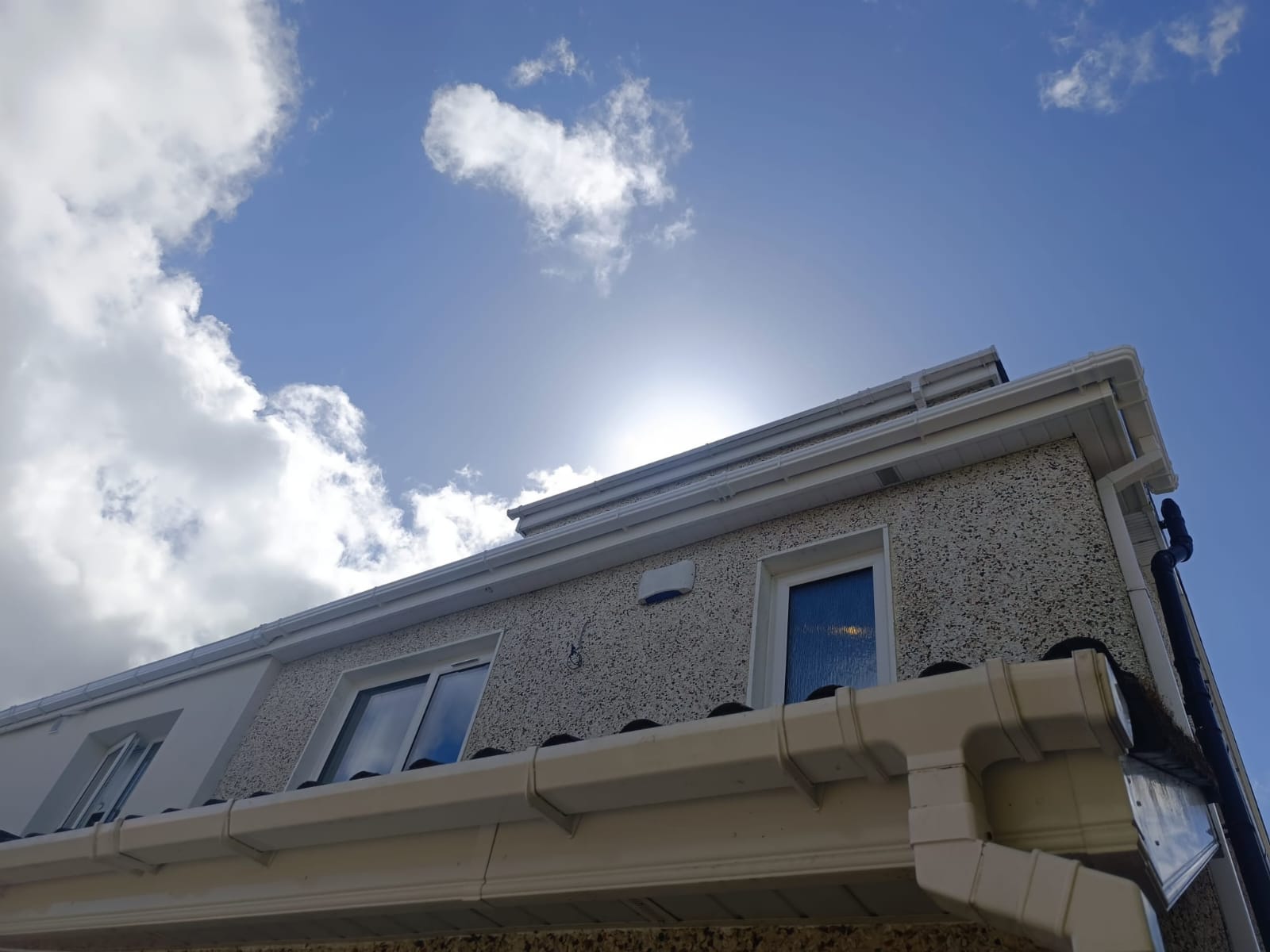 New fascias & soffits, after